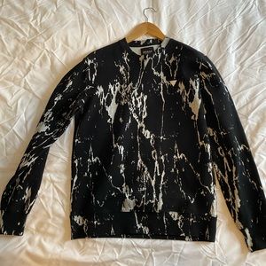 Mens Guess “splatterd” Sweater